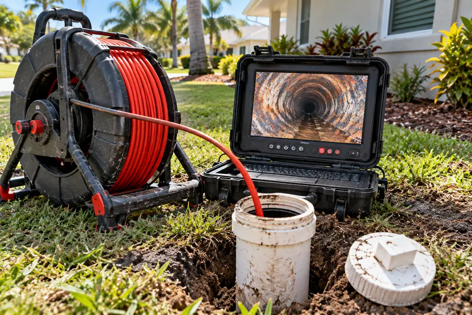 Cast Iron Pipe Camera Inspection Bradenton FL